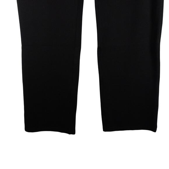 VGUC Quince Ultra-Stretch Ponte Straight Leg 4-Pocket Pant Black Large 3214-33 - Picture 5 of 12